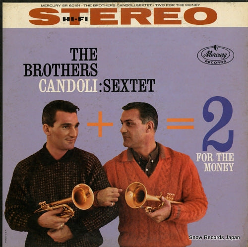 THE BROTHERS CANDOLI: SEXTET 2 for the money SR-60191