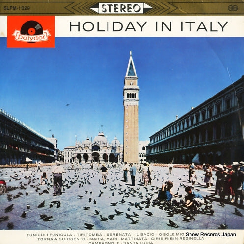EDELHAGEN, KURT holiday in italy SLPM1029
