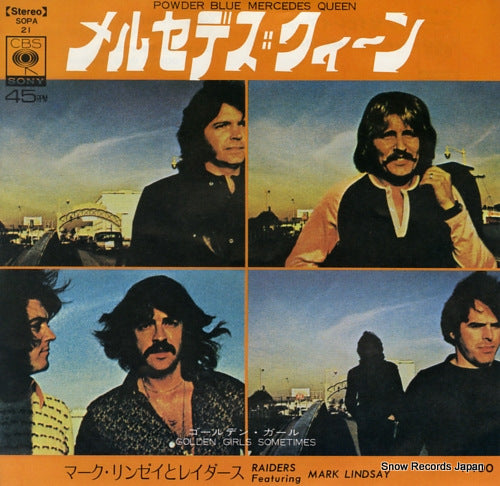 RAIDERS FEATURING MARK LINDSAY, THE powder blue mercedes queen SOPA21