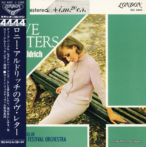 ALDRICH, RONNIE love letters SLC4465