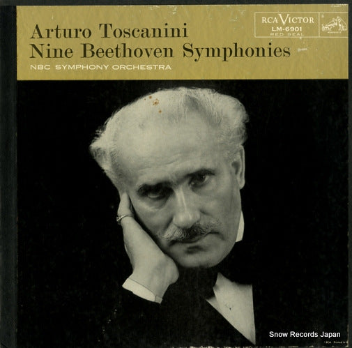 TOSCANINI, ARTURO nine beethoven symphonies LM-6901