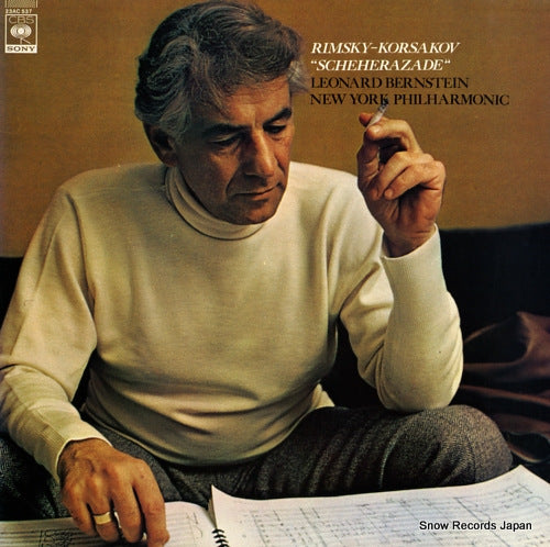 BERNSTEIN, LEONARD rimsky-korsakov; scheherazade 23AC537