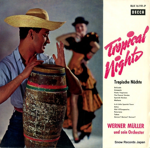 MULLER, WERNER tropical nights BLK16191-P