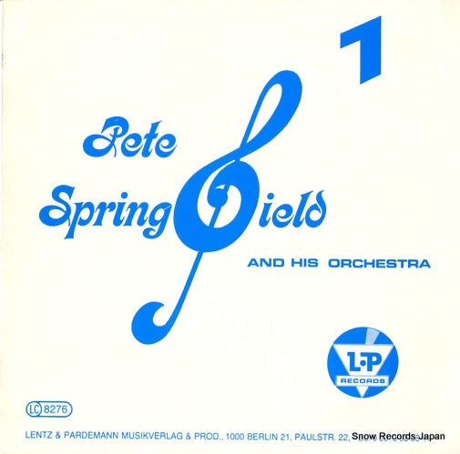V/A pete springfield and his orchestra 1 ILP1089