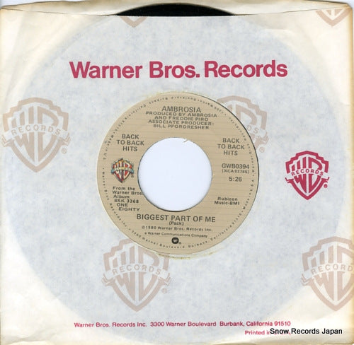 AMBROSIA biggest part of me GWB-0394