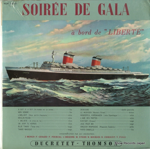 V/A soiree de gala a bord de "liberte" NGP1003