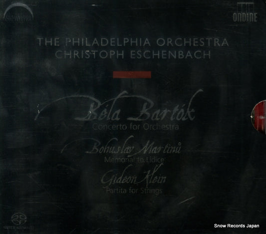 ESCHENBACH, CHRISTOPH bartok / martinu / klein ODE1072-5