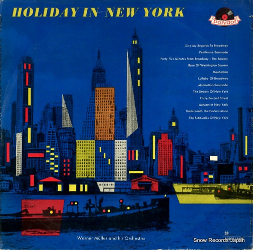 MULLER, WERNER holiday in new york LPHM46007