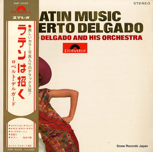 DELGADO, ROBERTO latin music roberto delgado SMP-2029
