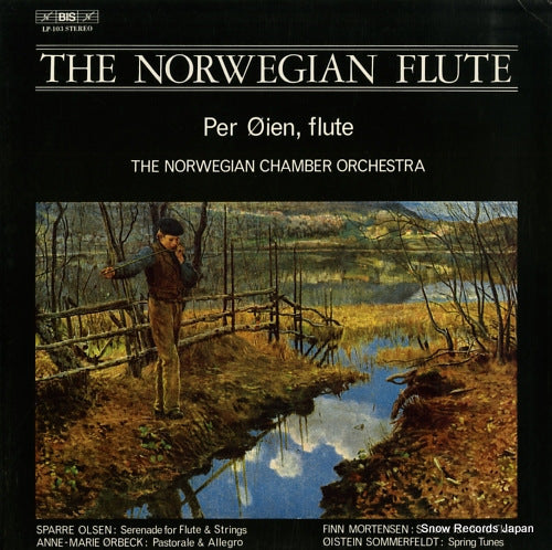 NORWEGIAN CHAMBER ORCHESTRA, THE the norwegian flute LP-103