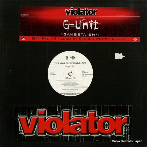 VIOLATOR FEATURING G-UNIT gangsta sh.t JDAB-56470-1