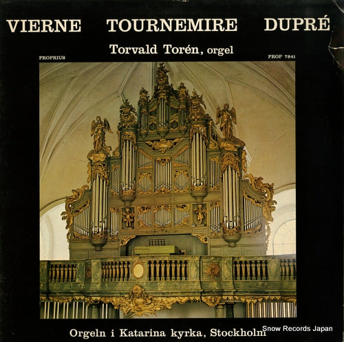 TOREN, TORVALD vierne tournemire dupre PROP7841