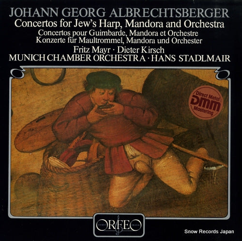 ALBRECHTSBERGER, JOHANNES GEORG concertos for jew's harp,mandora and orchestra S035821A