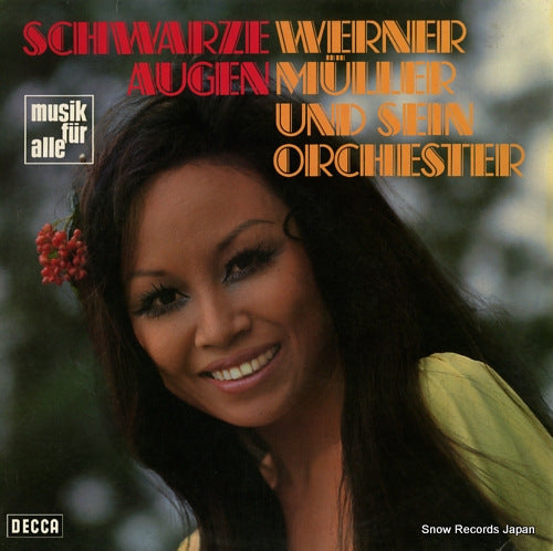 MULLER, WERNER schwarze augen ND721