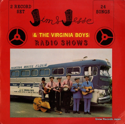 JIM AND JESSE AND THE VIRGINIA BOYS radio shows OD-498-10
