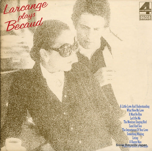 LARCANGE, MAURICE larcange plays becaud PFS.4369