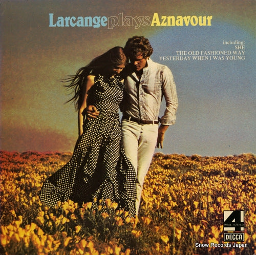 LARCANGE, MAURICE larcange plays aznavour PFS4343
