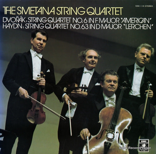 SMETANA STRING QUARTET, THE dvorak; string quartet no.6 "american" EAA-110
