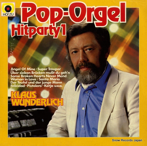 WUNDERLICH, KLAUS pop-orgel hitparty 1 1C066-46337