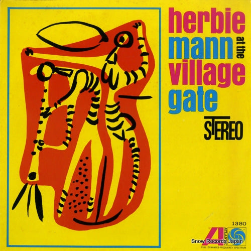 MANN, HERBIE herbie mann at the village gate SD1380