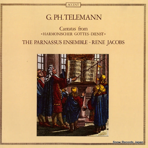PARNASSUS ENSEMBLE telemann; cantatas from harmonischer gottes dienst ACC8120
