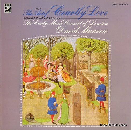 MUNROW, DAVID art of courtly love vol.1, the EAC-80286