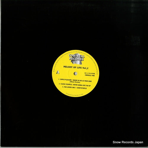 V/A melody of life vol,2 CBM002-MN