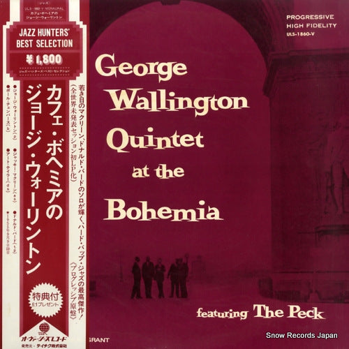 WALLINGTON, GEORGE at the bohemia ULS-1860-V