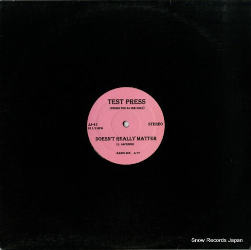 JACKSON, JANET doesn't really matter JJ-41