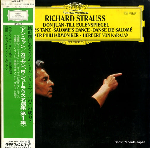 KARAJAN, HERBERT VON r.strauss; till eulenspiegel MG2432