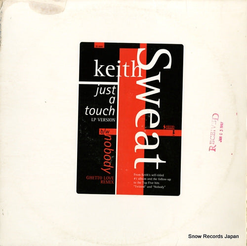 SWEAT, KEITH just a touch ED-5869