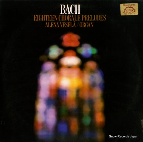 VESELA, ALENA bach; eighteen chorale preludes MS1161-2
