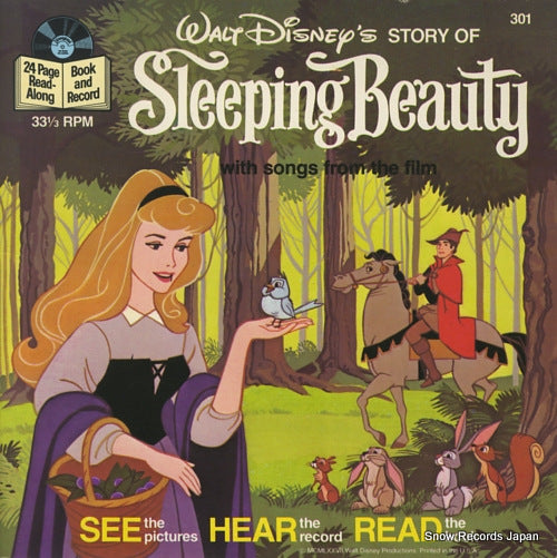 WALT DISNEY story of sleeping beauty DISNEYLAND301