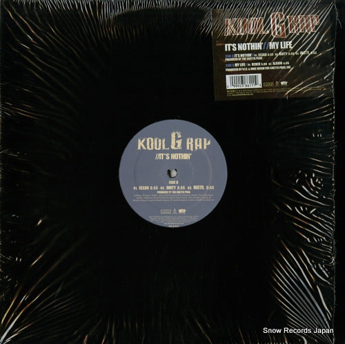KOOL G RAP it's nothin' / my life KOC-SI-8611
