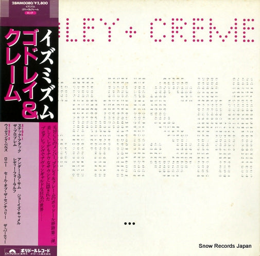 GODLEY AND CREAM ismism 28MM0080