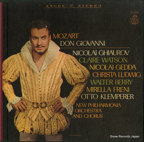 KLEMPERER, OTTO mozart; don giovanni DL-3700