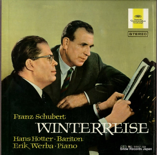 HOTTER, HANS schubert; winterreise MG1087