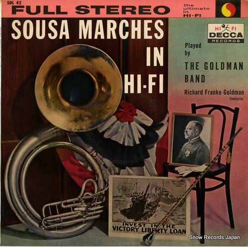 GOLDMAN BAND, THE sousa marches in hi-fi SDL42
