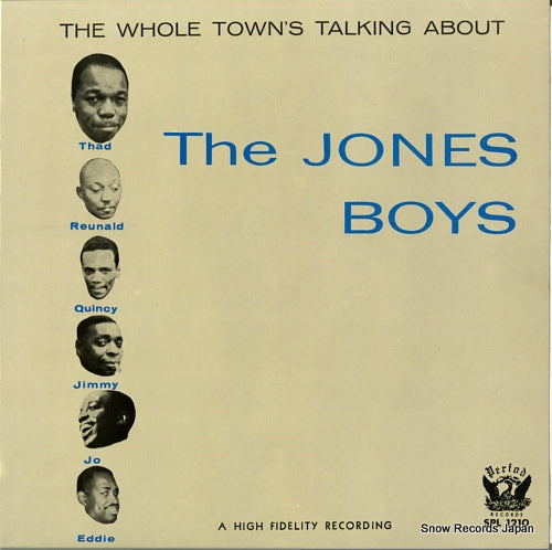 JONES BOYS, THE the jones boys FSR-754/SPL1210