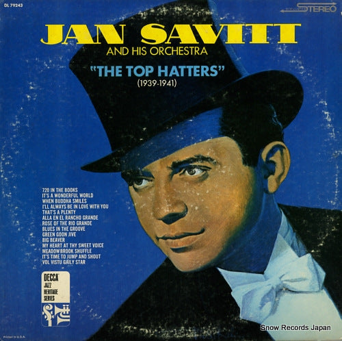 SAVITT, JAN the top hatters DL79243