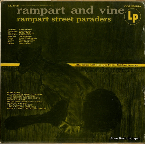 RAMPART STREET PARADERS rampart and vine CL648