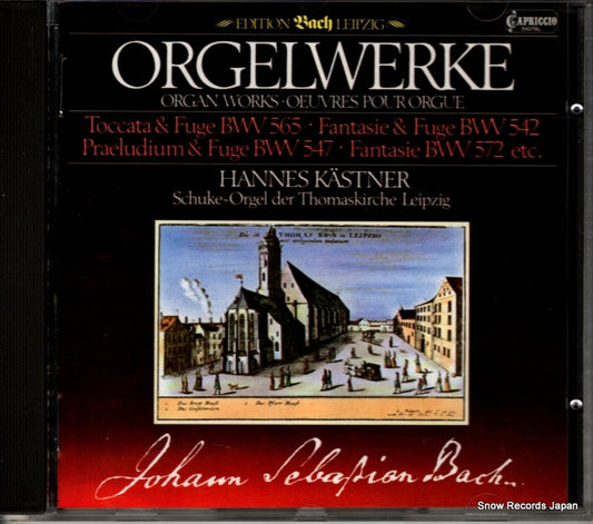 KASTNER, HANNES bach; orgelwerke 10035