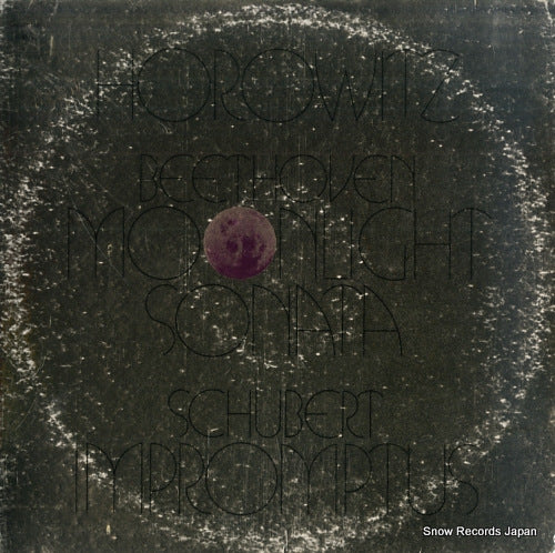 HOROWITZ, VLADIMIR beethoven; sonata "moonlight" M32342
