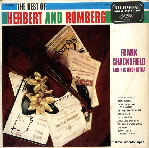 CHACKSFIELD, FRANK the best of herbert and romberg B20086