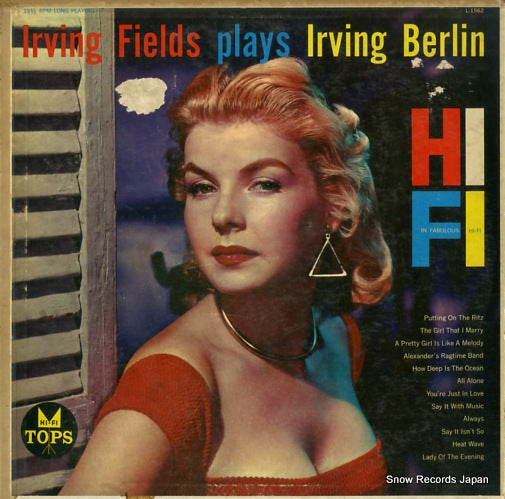 FIELDS, IRVING, AND IRVING BERLIN in fabulous hi-fi L-1562