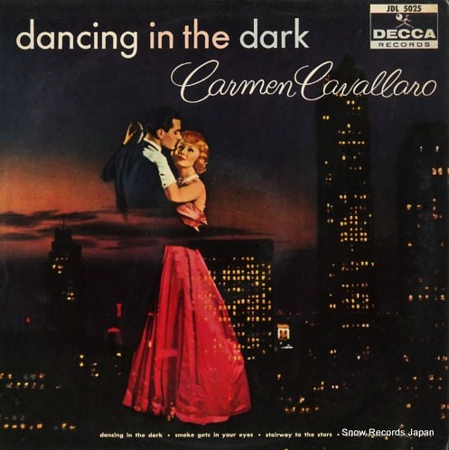 CAVALLARO, CARMEN dancing in the dark JDL5025