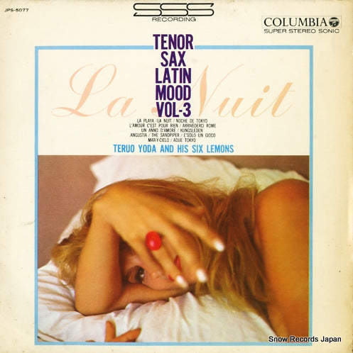 YODA, TERUO, AND SIX LEMONS tenor sax latin mood vol.3 JPS-5077