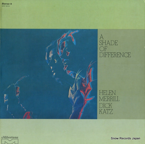 MERRILL, HELEN a shade of difference MSP9019