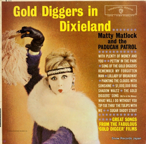 MATLOCK, MATTY, AND THE PADUCAH PATROL gold diggers in dixieland B1374