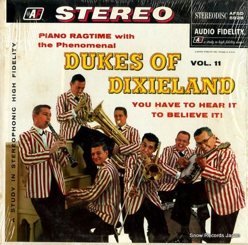 DUKES OF DIXIELAND, THE piano ragtime with the dukes of dixieland vol.11 AFSD5928